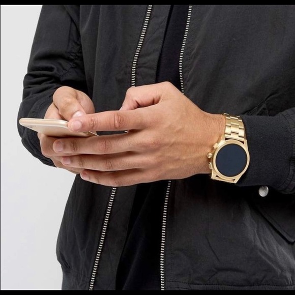 Michael Kors Grayson Smartwatch gold time - Picture 3 of 8
